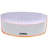 Bekhic 3D-GS Bluetooth Speakers, Hi-Fi Portable Wireless Bluetooth Speaker, White