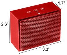 AmazonBasics Mini Bluetooth Speaker - Gray N28