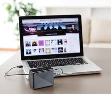 AmazonBasics Mini Bluetooth Speaker - Gray N39
