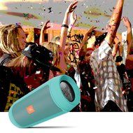 JBL Charge 2+ Splashproof Portable Bluetooth Speaker (Blue) N13