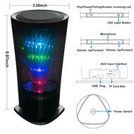 FAVOLCANO Portable Wireless Bluetooth 2.1 Smart Subwoofer Hi-Fi Double Loudspeakers Stereo Speaker with Colorful... N2