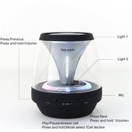 SHABA Original Design Vivid Tube Portable Wireless Bluetooth Speaker with 4 LED Light Modes, Hands-free Calling... N5