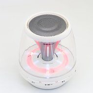SHABA Original Design Vivid Tube Portable Wireless Bluetooth Speaker with 4 LED Light Modes, Hands-free Calling... N11