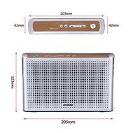 EasySMX Bluetooth 4.0 Portable Wireless Speaker with Leather Strap and 1 Passive Bass Radiator 2 x 2200 mAh Battery... N3