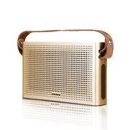 EasySMX Bluetooth 4.0 Portable Wireless Speaker with Leather Strap and 1 Passive Bass Radiator 2 x 2200 mAh Battery... N16