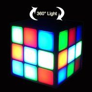 New Wayzon Magic Rubik's Cube Portable LED RGB Light Deep Bass Bluetooth 4.0 Wireless Speakers with Build in Microphone...