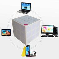 New Wayzon Magic Rubik's Cube Portable LED RGB Light Deep Bass Bluetooth 4.0 Wireless Speakers with Build in Microphone... N6