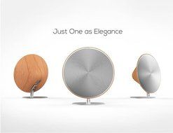 EMIE Solo One 2.0 Channel Wireless Bluetooth Speaker with Touch Control + 3.5mm Audio Plug N2