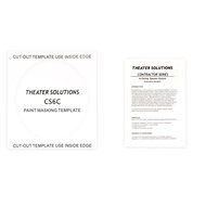 Theater Solutions CS6C 6.5 -Inch In Ceiling Surround Home Theater Contractor Pair N5