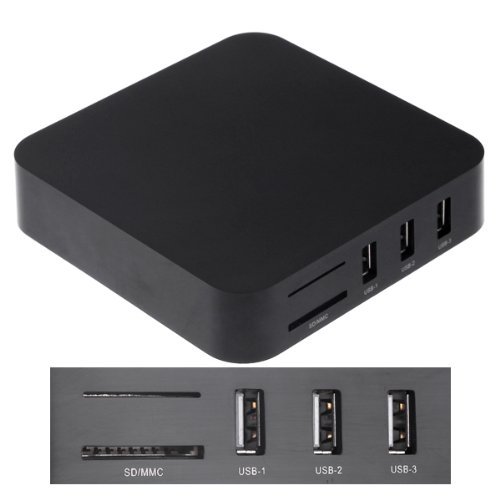 Kingzer Android 4.0 Smart TV BOX XBMC WiFi HD Player Remote Control HDMI Cable EU Plug N5