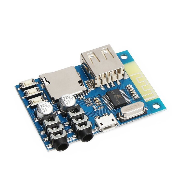 DROK Portable Stereo Bluetooth Audio Receiver Stereo Receiver Board Receiver Module for DIY Wireless Stereo Speaker... N5