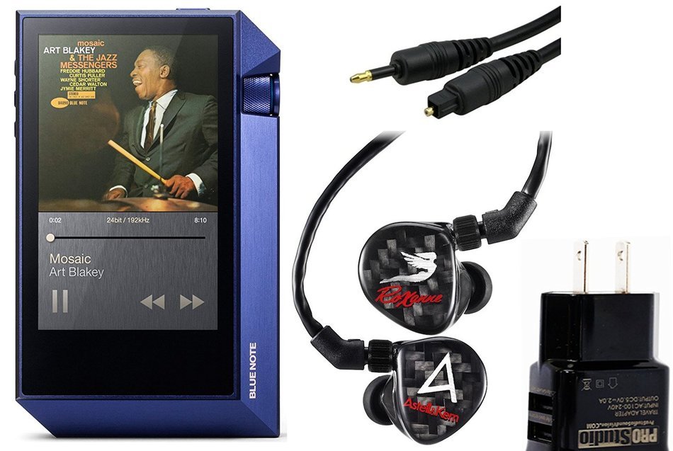 Astell & Kern AK240 BlueNote 75th Anniversary Limited Special Edition Mastering Quality Sound Dual DAC (Gun Metal... N9