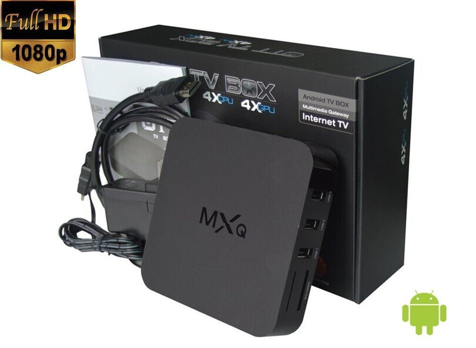 Zoelink MXQ Amlogic S805 Quad Core Tv Box Android 4.4 1g RAM 8g ROM, Full HD 1080P H.264 H.265 with Remote Control