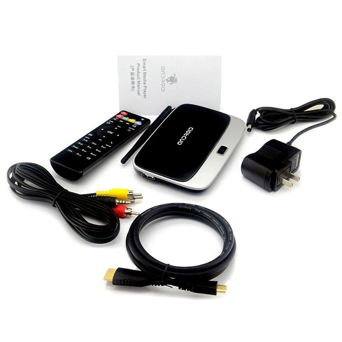 iLepo Rockchip 3188 Quad Core Contex A9 1.8GHz 1G/8G TV Box WiFi/ XBMC/ DLNA Google Android 4.4 Smart Media Player N2