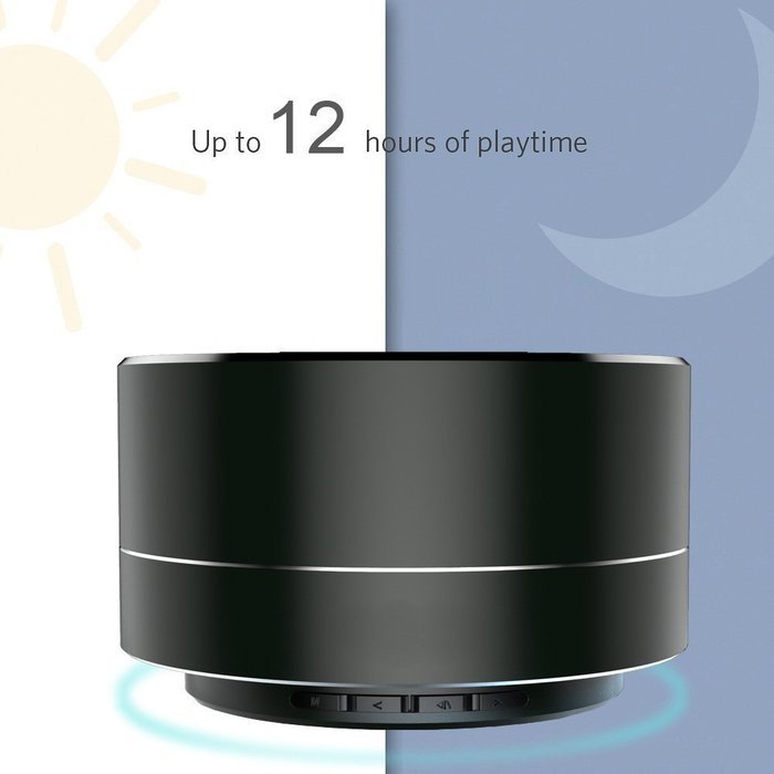 Portable Bluetooth Speakers - Gohitop&reg; Super Bass Mini Metal Wireless Speaker System For iPhone, Car, TV, Outdoors... N4