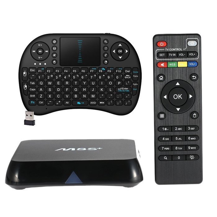 M8S+,2G/8G TV Box 1000M Ethernet XBMC Android 5.1 Amlogic S812 Quad Core 2.4G/5G WiFi Bluetooth HDMI H.265 DLNA... N8