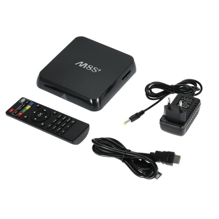 M8S+,2G/8G TV Box 1000M Ethernet XBMC Android 5.1 Amlogic S812 Quad Core 2.4G/5G WiFi Bluetooth HDMI H.265 DLNA... N11