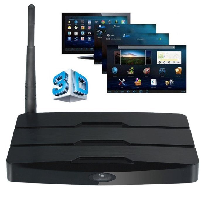 Creazy 1080P Smart TV BOX 3D Player Android 4.4 WIFI Mini PC Quad Core HDMI XBMC N2