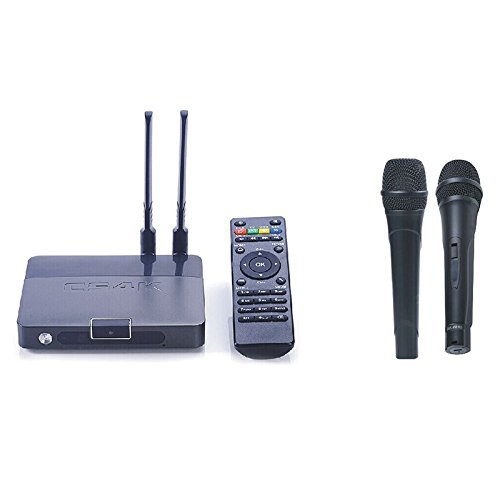 Vipwind CS4K RK3288 Quad-Core Android 4.4 Set Top Box with Karaoke Smart Media Player Built Camera Microphone...