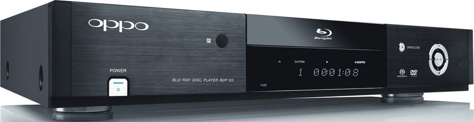 OPPO BDP-83 Blu-ray Disc Player with SACD, DVD-Audio, and VRS Technology (2009 Model) N3