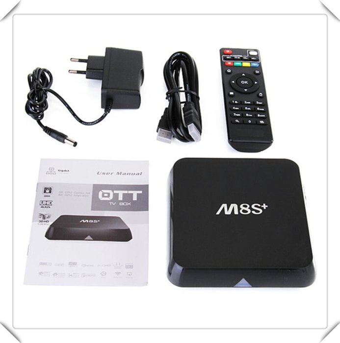 Newest KODI M8S+ 2G/8G Android 5.1 TV Box Set Top Box, Amlogic S812 Cortex A9r4 2.0 GHz, Fully loaded Quad Core... N5