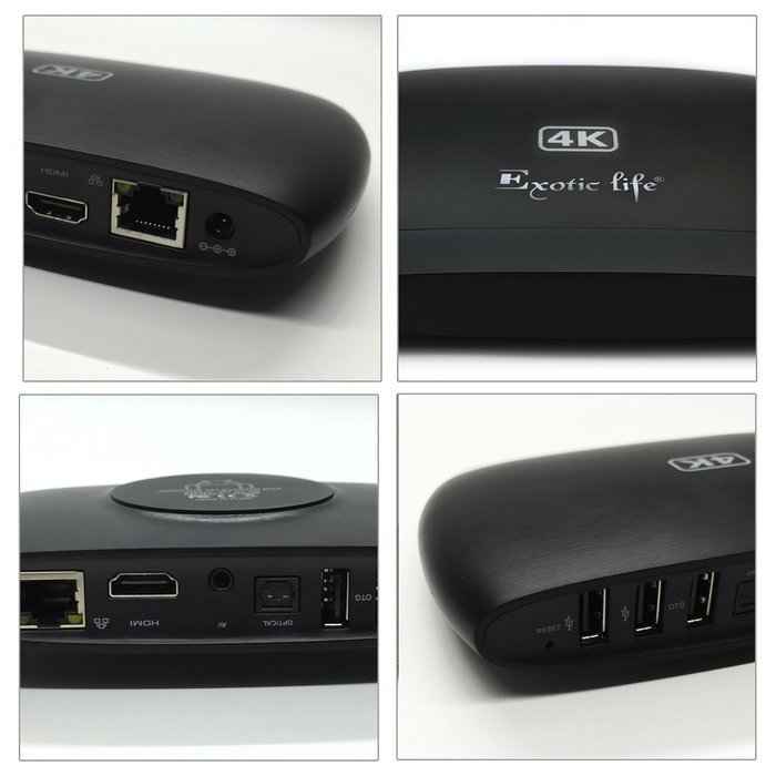 F-Security Smart Android Quad Core TV Box S806, ARM Cortex A9, 4k2k H.265, Android 4.4 Wifi Hdmi Bluetooth 4.4... N2