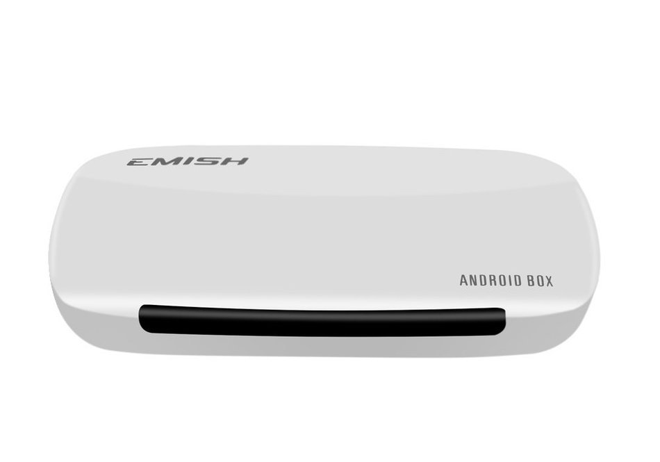 EMISH X700 Android TV Box - 1080P, Rock Chip 3128 Quad Core CPU, 3D Support, Kodi, Wi-Fi, DLNA, Android 4.4 N2