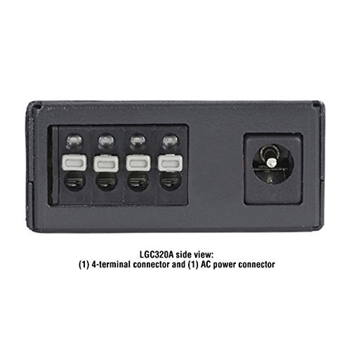 Black Box Industrial MultiPower Miniature Media Converter, 10-/100-/1000-Mbps Copper to 1000-Mbps Fiber Duplex... N3