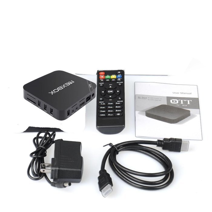 GBSELL MEMOBOX 4K Android TV Box RK3229 Quad Core UHD 4K 60fps HDMI 2.0 KODI N9