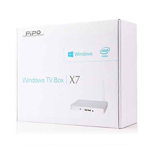Generic PIPO X7 Windows 8.1 Smart TV BOX Intel Z3736F 1.83GHz Quad Core 2GB RAM 32GB ROM RII i8 Airmouse QWERTY... N5