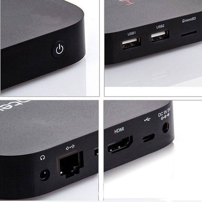 Maxfind CX-W8 Windows 8.1 & Android 4.4 Dual System Quad Core TV Box With Bing OS with Bluetooth 4.0 Intel Z3735f... N2