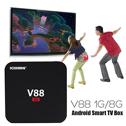 Eachbid V88 Android Smart TV BOX RK3229 Quad Core 1GB/8GB 4K Full HD HDMI KODI XBMC Media Player
