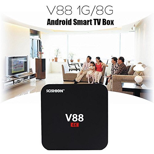 Eachbid V88 Android Smart TV BOX RK3229 Quad Core 1GB/8GB 4K Full HD HDMI KODI XBMC Media Player N3