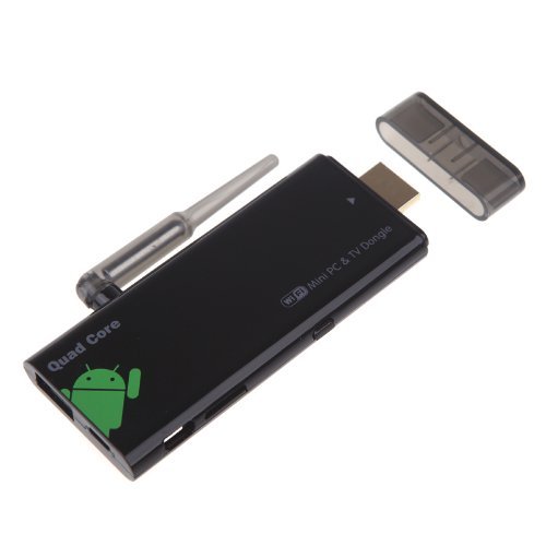 PyLios(TM)Hot Sale CX919 Android 4.4 Mini PC Box TV Stick Quad Core 2G/8GB Bluetooth 1080P with External WiFi... N2