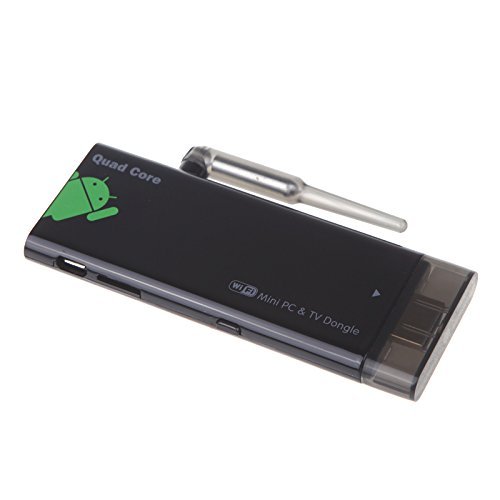 PyLios(TM)Hot Sale CX919 Android 4.4 Mini PC Box TV Stick Quad Core 2G/8GB Bluetooth 1080P with External WiFi... N6