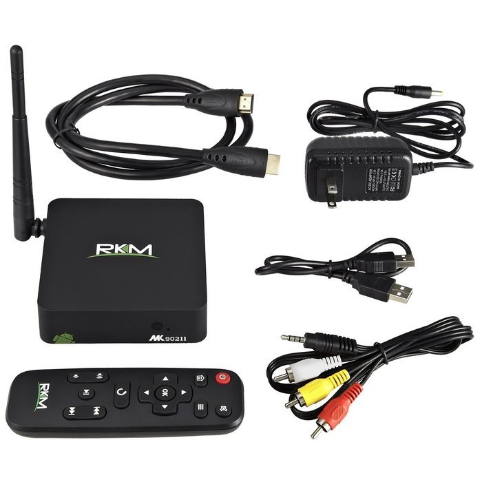 Foxnovo MK902II+ Android 4.4 RK3288 Quad-core 2GB16GB 4Kx2K H.265 Android TV Box Mini PC with Dual-Band WiFi Bluetooth... N8