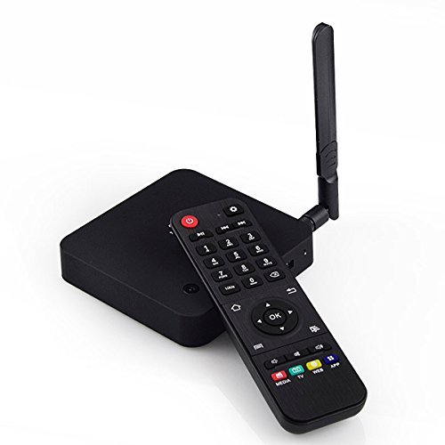 Q8 Quad-Core Android 4.4 Google TV Player w/ 2GB RAM, 8GB ROM, Wi-Fi, 3D - Black