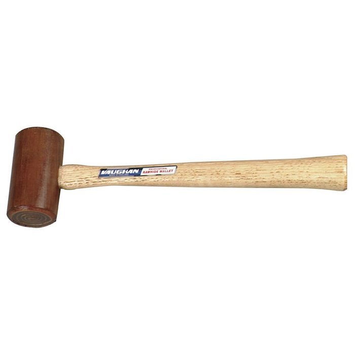 Rawhide Rawhide Mallet, 4 oz. Head Weight, Hardwood Handle Material - 1 Each
