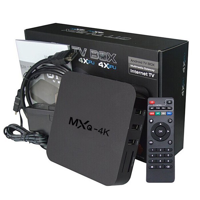 SNEER MXQ-4K TV Box Android TV Box RK3229 Quad Core 1GB DDRIII 8GB Nand Flash with Kodi15.2 XBMC WiFi 2.4GHz Support... N4