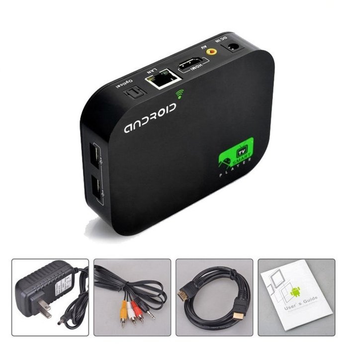 GBSELL Dual Core Android 4.2 Smart TV Box Media Player 1080P WIFI HDMI Allwinner N6