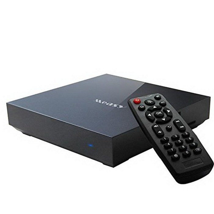 Well Gallery Measy B4S Premium Smart TV Box Quad Core Andriod 4.4 RK3288 Rom 2GB 8GB Dongle - Black