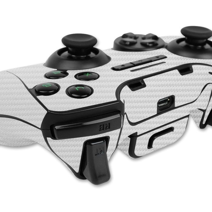 Skinomi TechSkin - Razer Forge TV Silver Carbon Fiber Full Body Skin Protector / Front & Back Wrap / Premium HD... N4