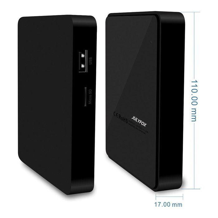 Julyfox Amlogic S905X TV Box Android 6.0 4K HD2.0b Ethernet WIFI Streaming Media Player Box With Remote N8