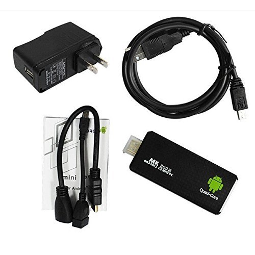 RK3188 MK809 Cortex-A9 Quad Core Android4.2 Mini PC Smart TV Box Stick HDMI WIFI