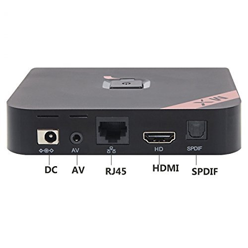 MXQ Quad-core S805 1G/8G Android Media Player with Wi-Fi 4K/Bluetooth/HDMI/XBMC/Remote Control US Plug N5