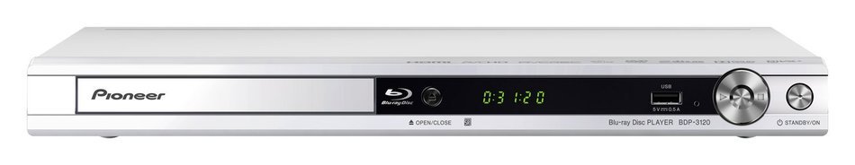 Pioneer Blu-ray Disc Player BDP-3120-W
