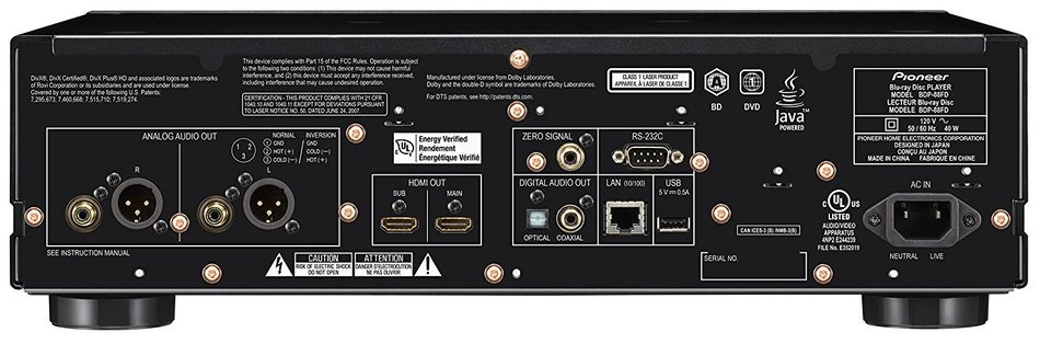 Pioneer Elite BDP-88FD Blu-Ray Player N2