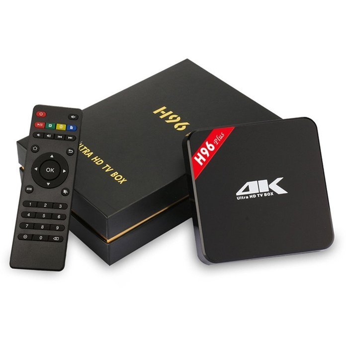 Flylion H96 Plus Android 5.1 Lollipop Smart TV BOX S905 Quad-Core Cortex-A53 Processor 2.0GHz 2GB/16GB Kodi 16.0... N6