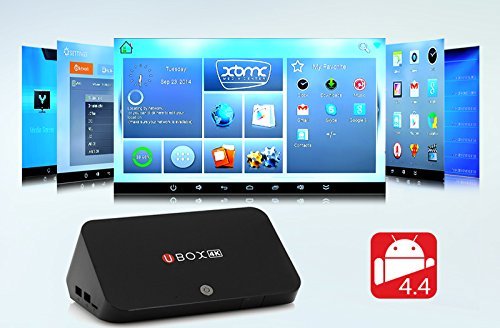 UBOX R89 Android 4.4 TV Box - 8GB Internal Memory, RK3288 Quad Core CPU, 4K Video Support, Bluetooth 4.0 N7