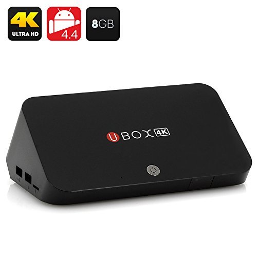 UBOX R89 Android 4.4 TV Box - 8GB Internal Memory, RK3288 Quad Core CPU, 4K Video Support, Bluetooth 4.0 N8
